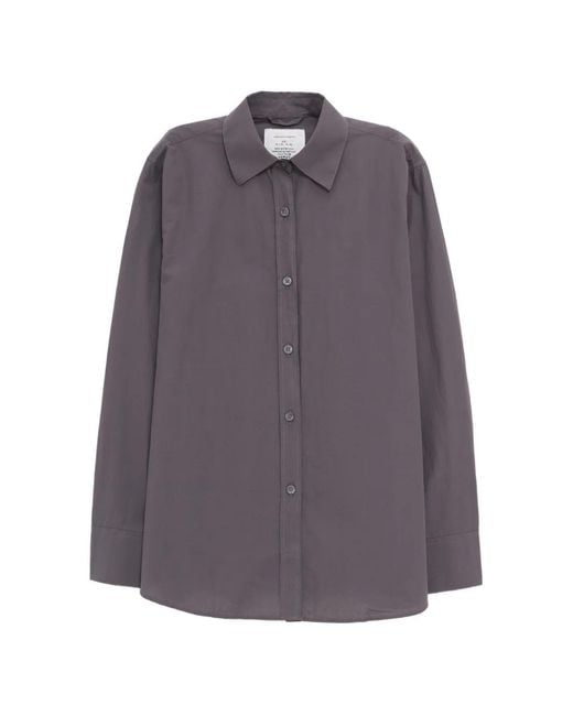 mfpen Purple Inquiry Micro-Structure Shirt