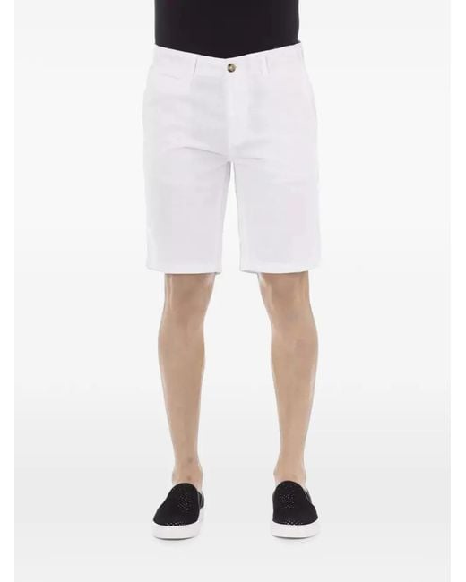 Bermudas Baldinini de hombre de color White