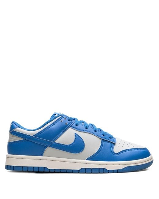 Nike Blue Dunk Low "Detroit Lions" Sneakers for men