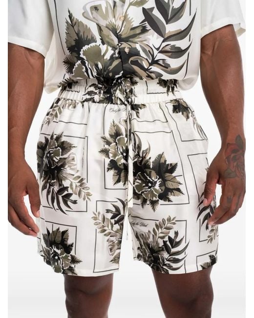 Only the Blind Metallic Botanical Shorts for men