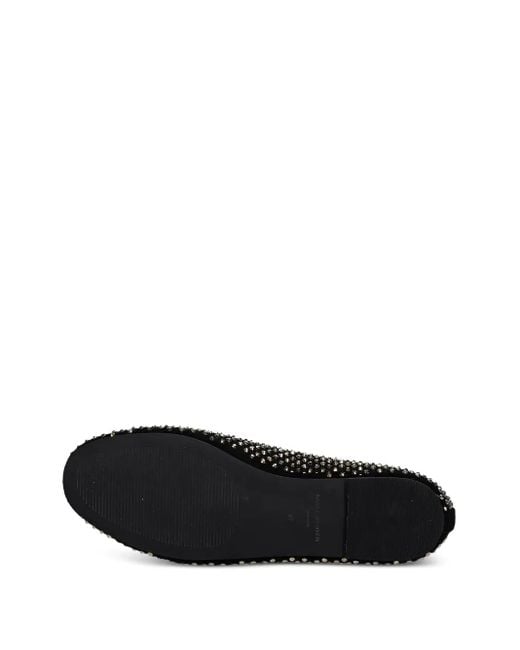 Ballerine Con Decorazione Di Cristalli di Kurt Geiger in Black