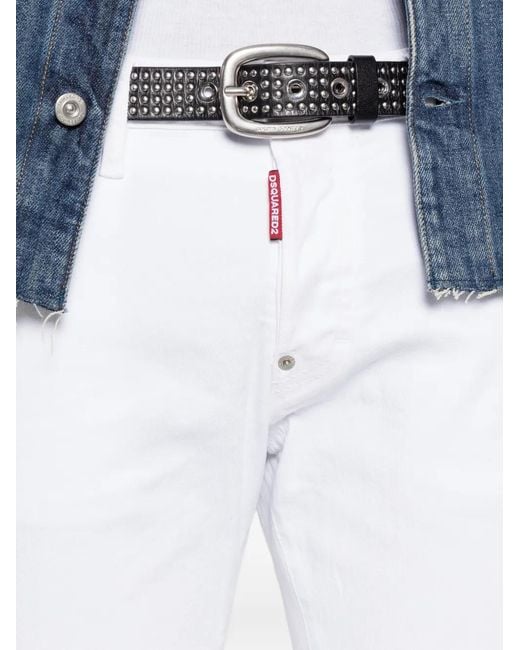 DSquared² White Denim for men