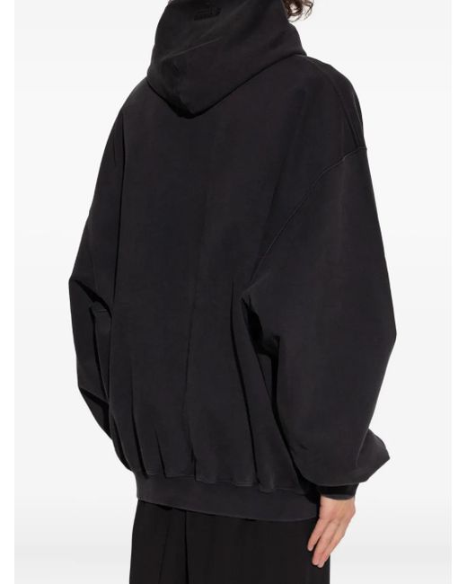 Vetements Katoenen Hoodie Met Grafische Print in het Blue