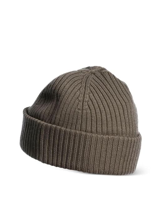 Parajumpers Brown Ribbed Beanie