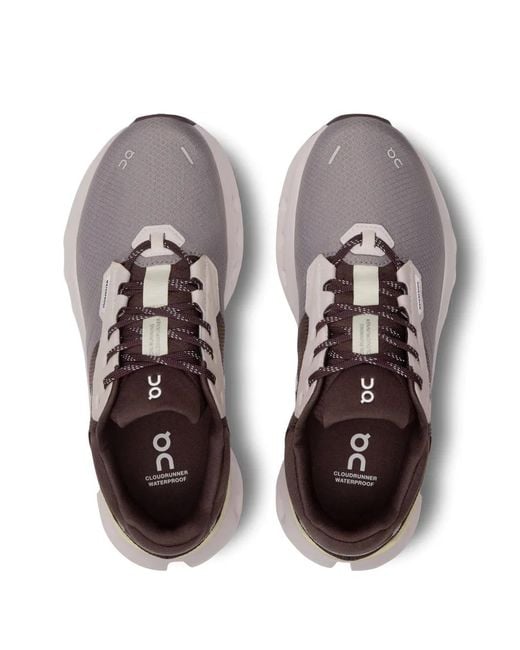 On Shoes Brown Cloudrunner 2 Sneakers