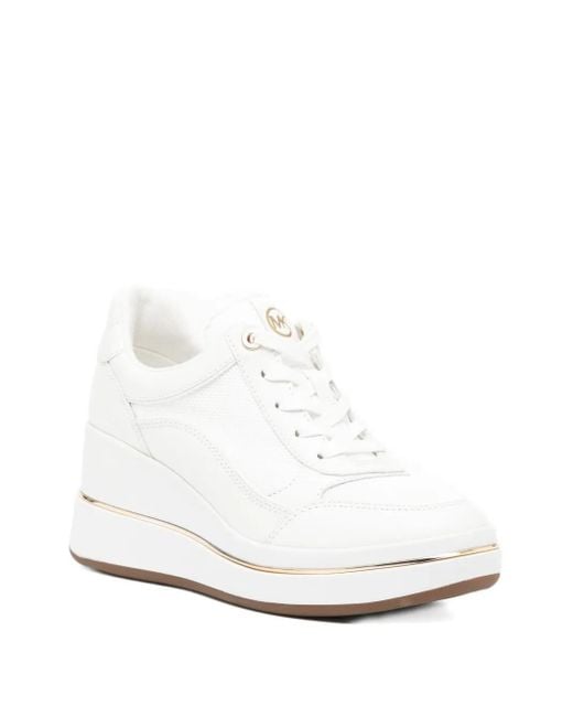 Michael Kors White Emmy Sneakers