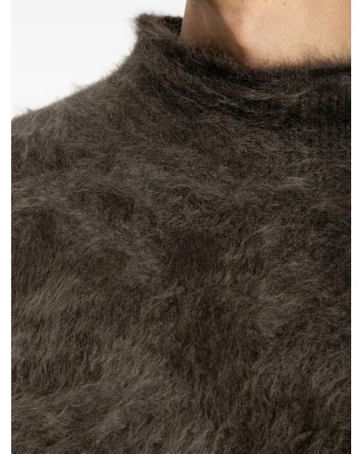 Lisa Yang Gray Teis Cashmere Sweater for men