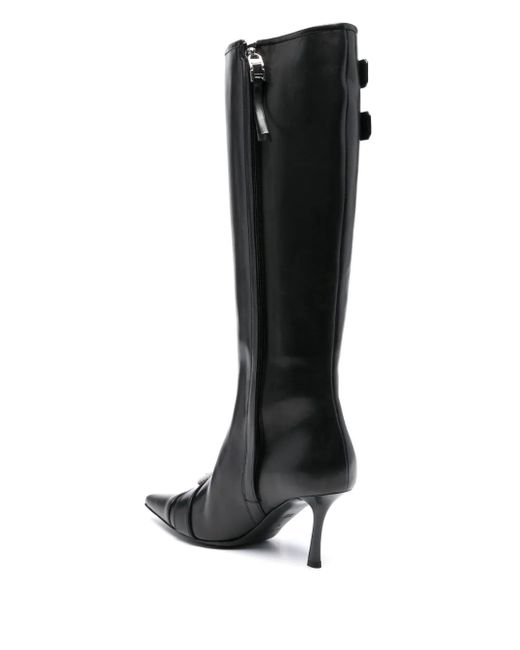 Givenchy Black 75Mm Voyou Boots