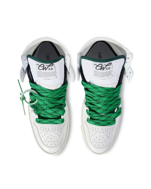 Off-White c/o Virgil Abloh Green And High Top Sneakers For for men