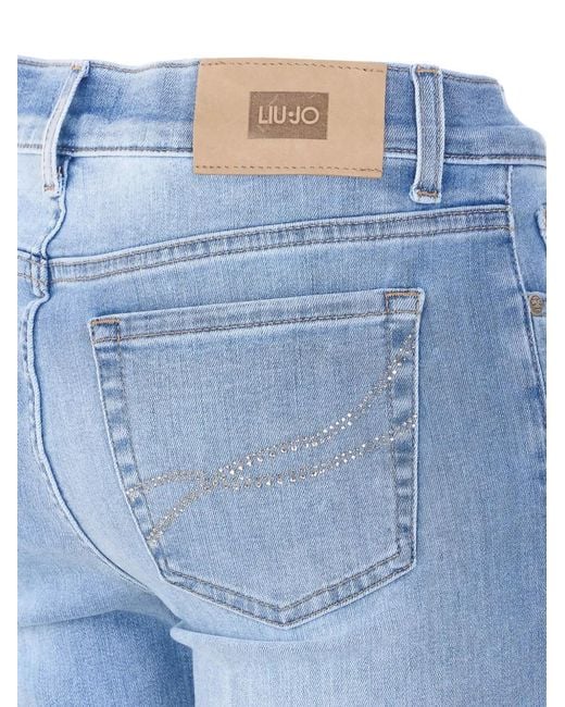 Liu Jo Blue Jean À Coupe Évasée