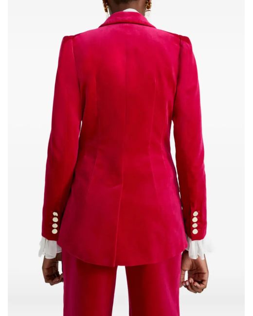 Blazer con doble botonadura Temperley London de color Red