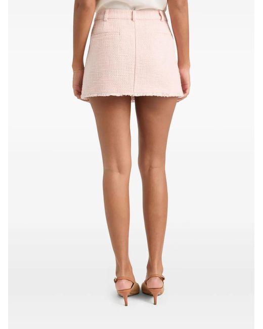Cinq À Sept Pink Kalina Mini Skirt