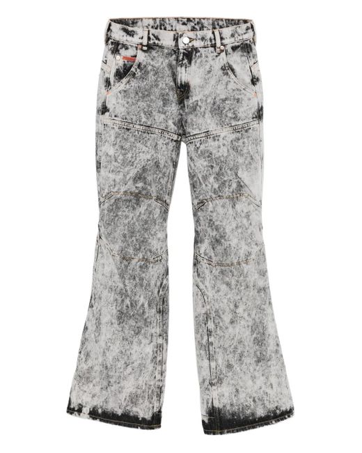 Martine Rose Jeans Met Acid-Wassing in het Gray voor heren