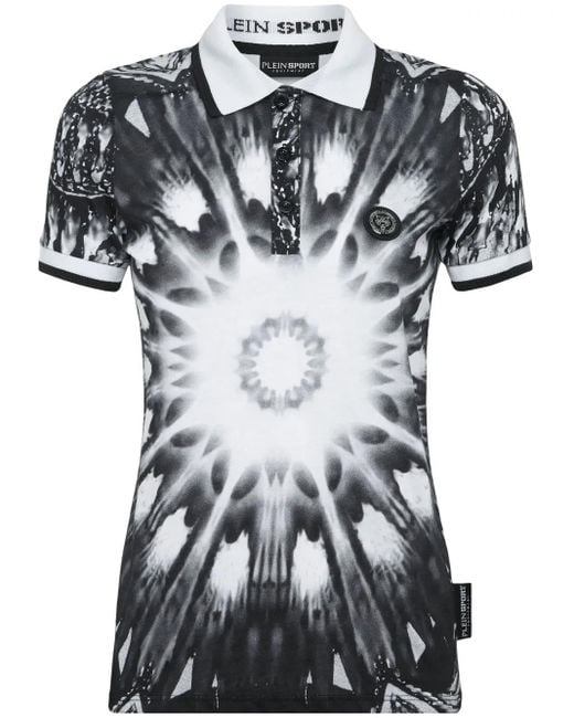 Philipp Plein Black Polo Shirt