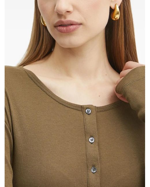 Pinko ドロップショルダー Tシャツ Green