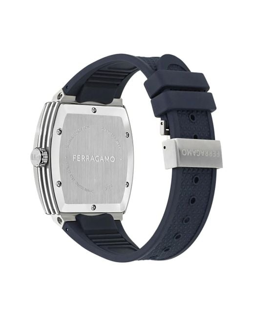 メンズ Ferragamo F-80 42mm Blue