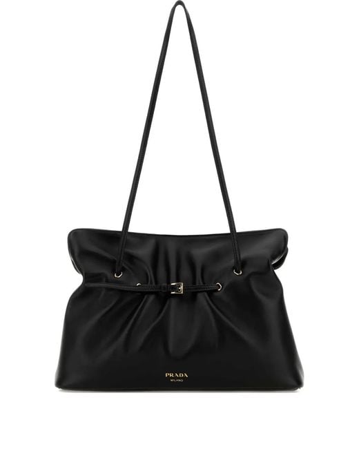 Borsa A Spalla di Prada in Black