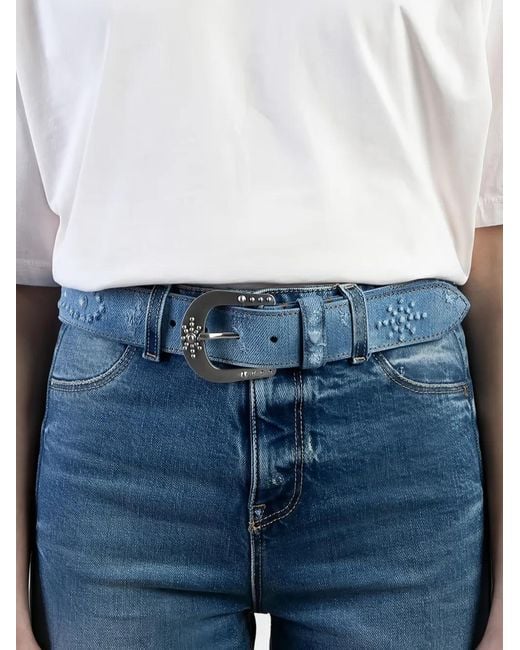 HTC Blue Mirage Denim Belt for men