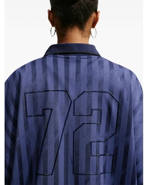 Nike Blue Runway Striped T-Shirt