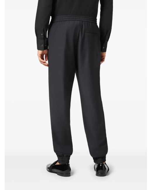 Philipp Plein Blue Drawstring Track Pants for men