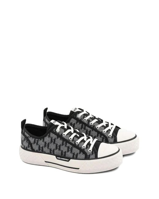 Karl Lagerfeld Black Kampus Max Iii Sneakers for men