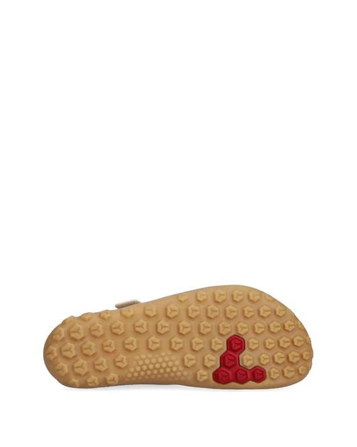 Vivobarefoot White Tracker Touch-Strap Mesh-Panel Sandals for men