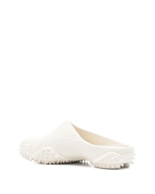PUMA White Mostro Slippers for men
