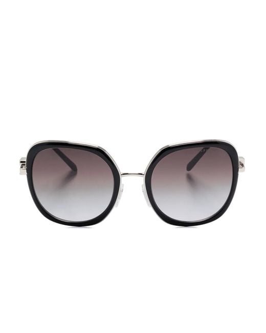 Polo Ralph Lauren Black Rl Square Sunglasses