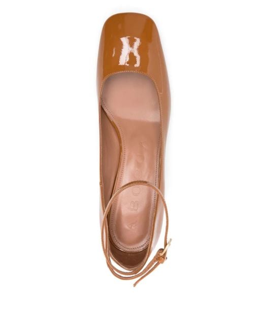 A.Bocca Back To Love Pumps Met Enkelbandje in het Brown