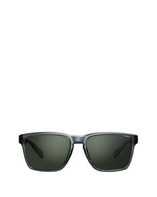 Bolle Green Reverence Rectangle-Frame Sunglasses