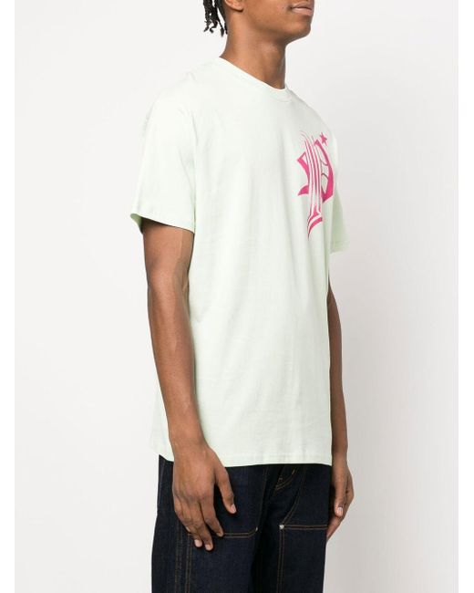 Philipp Plein T-shirt Met Doodskopprint in het White voor heren