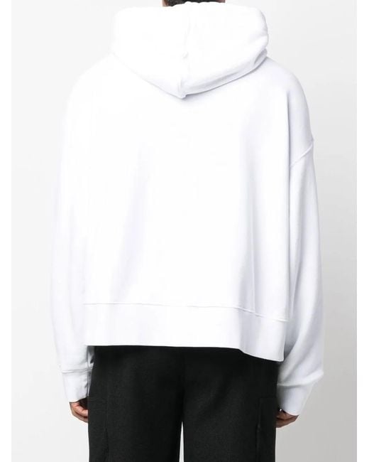 Palm Angels White X Sims Photograph-print Hoodie for men