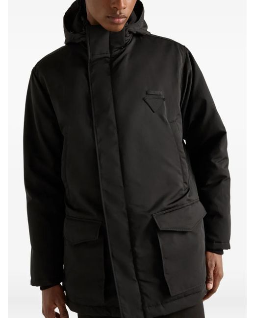 Prada Jack Met Capuchon in het Black voor heren