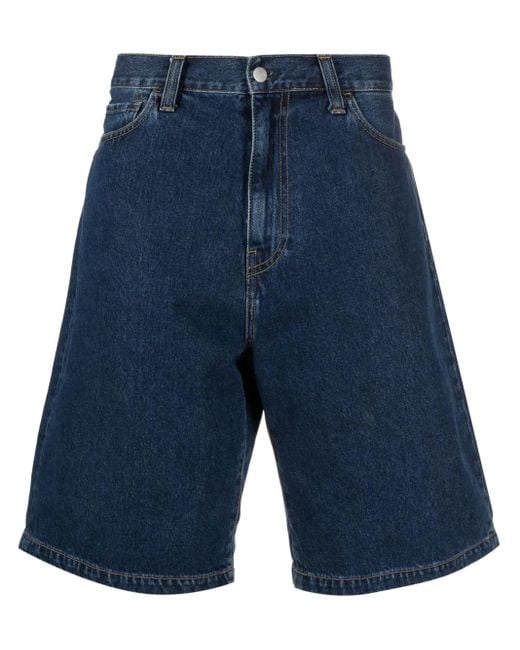 Short En Jean À Patch Logo Carhartt pour homme en coloris Blue