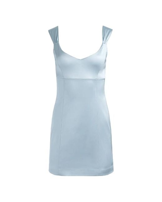 Alice + Olivia Blue Renee Mini Dress
