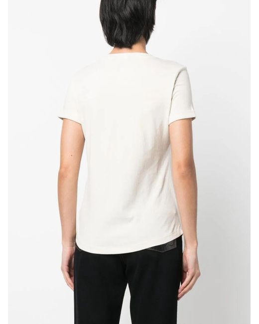 Ralph Lauren White Hailly Short-Sleeve T-Shirt