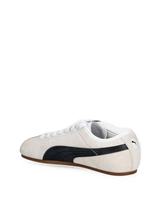 PUMA White Tackle Sneakers