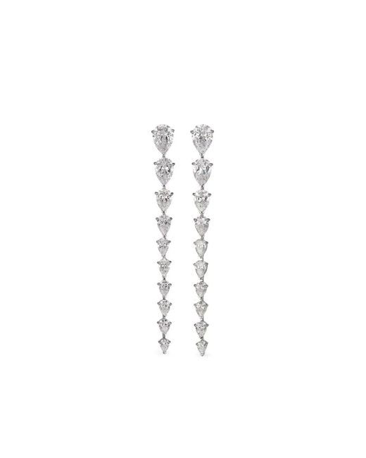 Anabela Chan White 14K Diamond Nova Earrings