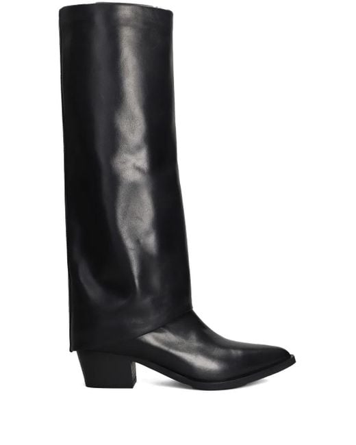Julie Dee Black Stiefel 55Mm
