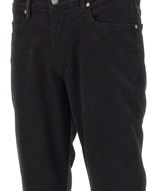 Re-hash Black Rubens Z Five-Pockets Trousers for men