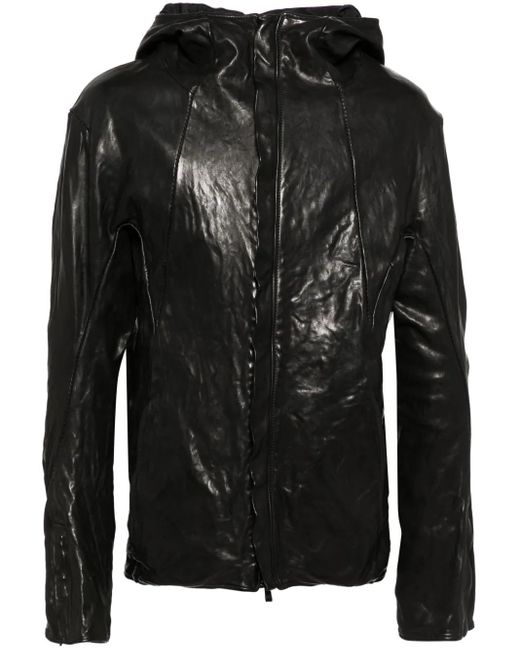 Incarnation Klassische Lederjacke in Black für Herren