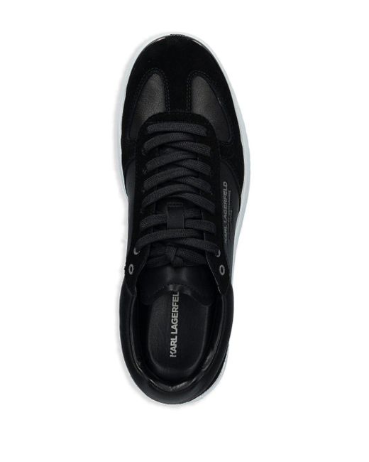 Karl Lagerfeld Black Atlas Sneakers for men