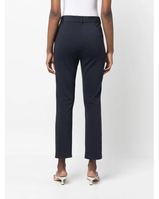 Fabiana Filippi Blue Slim-Cut Leg Trousers