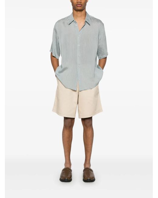Bonsai Natural Twill-Weave Shorts for men