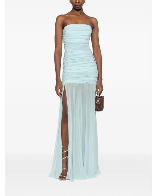 retroféte Blue Adele Dress