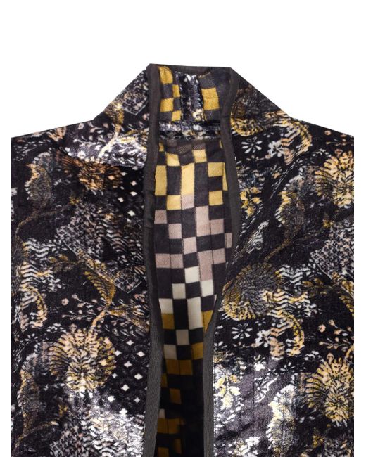 Veste À Fleurs Yavi en coloris Gray