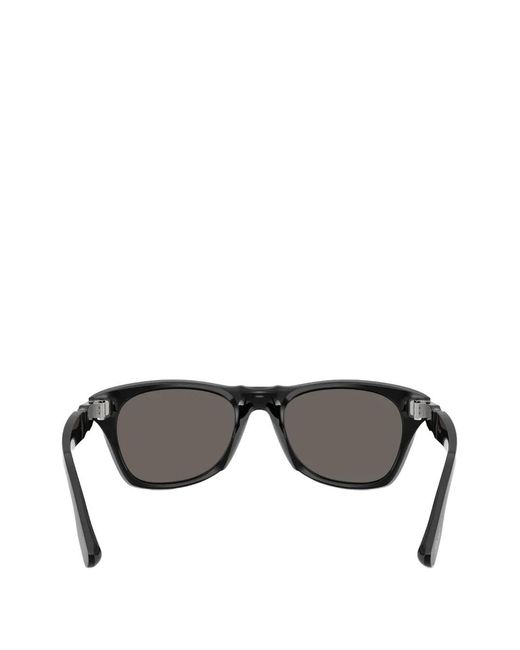 Persol Gray Square-Frame Sunglasses