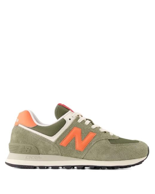 New Balance Green 574 Sneakers
