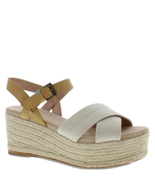 TOMS Brown Wilow Sandals