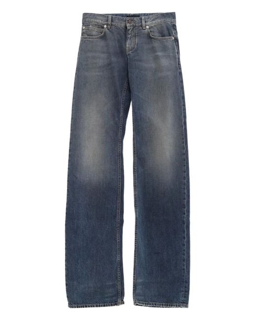 メンズ Balenciaga ストレートジーンズ Blue